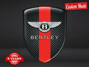 Bentley Striscioni Auto Minimal Max Eleganti Pro Prestazioni